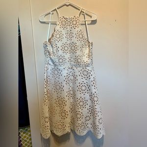 Le Chateau White Mini Dress